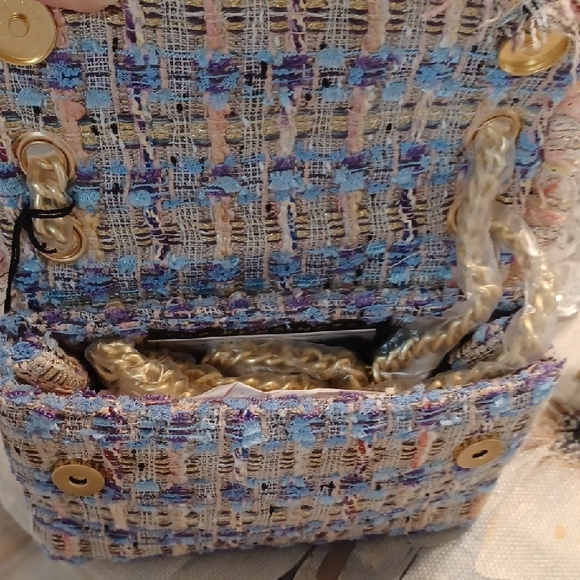 NWT - Kurt Geiger 'Obsessed'!! Gorgeous Multi-Colored 'Kensington' Mini - Picture 6 of 10